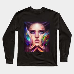 The Multicolored Princess Long Sleeve T-Shirt